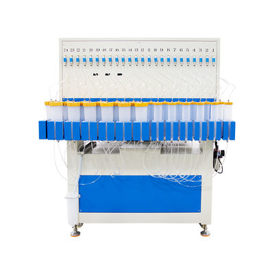24 cores PVC chaveiro Máquina de distribuição de artesanato para a fabricação de carteira de bolso de silicone