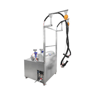 Equipamento manual de fabricação de chocolate de aço inoxidável para geleia e xarope de doces