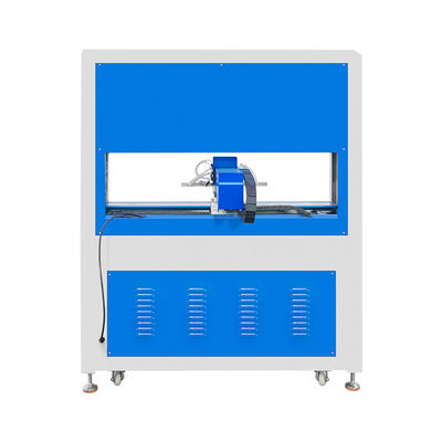 Machine à coller à double station automatique à fermeture visuelle pour marque