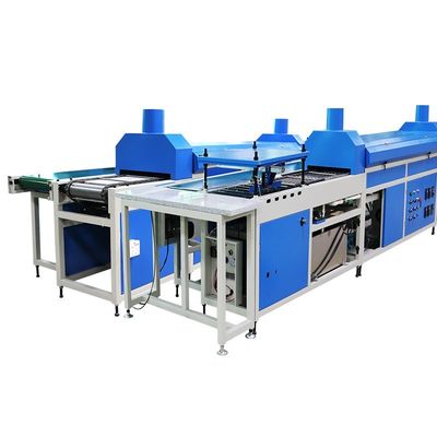 Automatic PVC Shoes Slipper Upper Outsole Making Tunnel Oven for Baking and Cooling Process