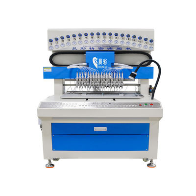 18 couleurs machine à distribuer de silicone style d'agrandissement intelligent pour porte-clés en PVC