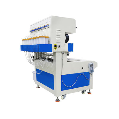 18 couleurs machine à distribuer de silicone style d'agrandissement intelligent pour porte-clés en PVC
