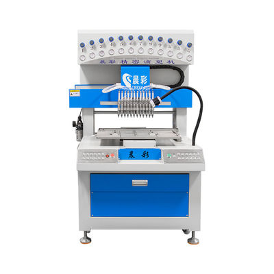 Máquina de etiquetas de silicone de 12 cores para desenhos animados 2D 3D
