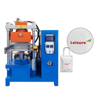 Machine de vulcanisation sous vide à étiquette en silicone de 50 T pour réaliser le logo de la marque