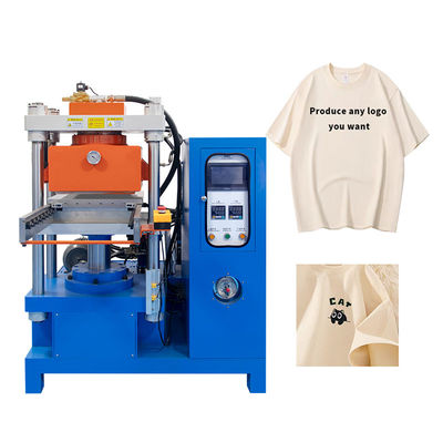 50T machine à vulcaniser le silicone sous vide automatique pour faire des vêtements logo
