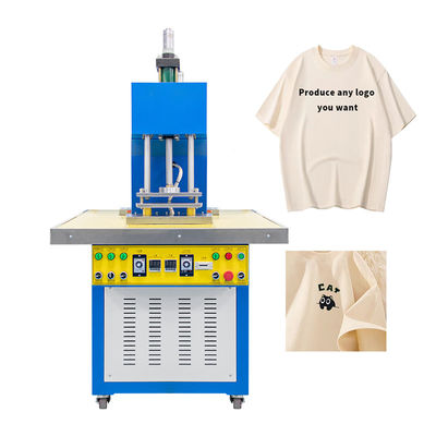 Máy làm logo quần áo tự động Máy làm nhãn silicone Patch Embossing Heating Machine