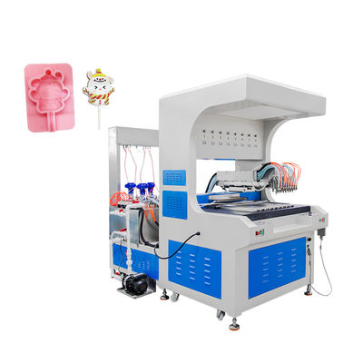 Machine de remplissage automatique de chocolat de crème glacée de machine de décoration de gâteau de 8 couleurs