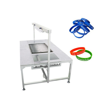 Machine de cuisson chauffante automatique en silicone pour la fabrication de porte-monnaie et bracelets