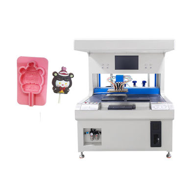 ماشین تزئین شکلات کاملا اتوماتیک با ناحیه بزرگ میز کار 400 * 300mm