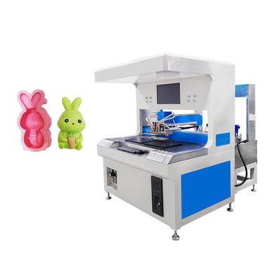 ماشین تزئین شکلات کاملا اتوماتیک با ناحیه بزرگ میز کار 400 * 300mm