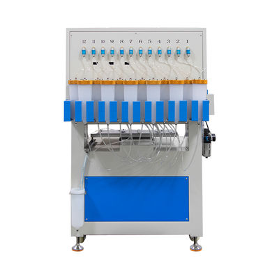Máquina automática para hacer llaveros de PVC de 12 colores, máquina dispensadora de goteo de parches de silicona