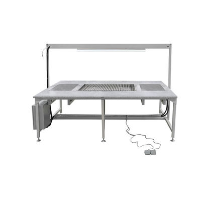 Tabela de cozimento de silicone manual Estação de trabalho única Peso 120 kg Para distribuição