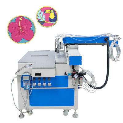 Big Dimension Product Dispensing Machine Soft PVC Silicone Label Making Machine for Dripping Bar Mat
