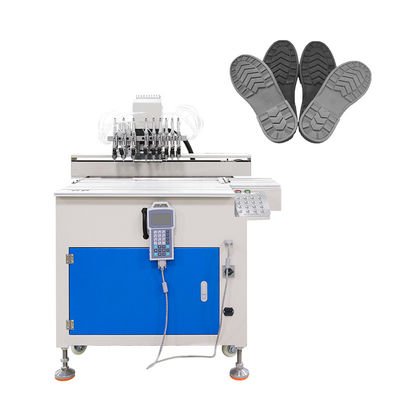 Automatic Push Mold Base Material Dispensing Machine for Making Soft PVC Slipper Uppers