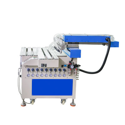 6 - 9 Pin Soft PVC Silicone Dispensing Machine Automatisch Voor Thee Coaster Anti Slip Mat