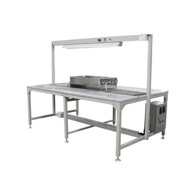 120KG 수동 PVC 베이킹 머신 분배 테이블