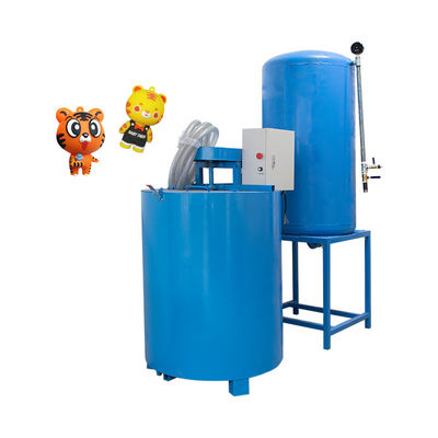 Capacité de chargement maximale de 1600L Machine de mélangeur de PVC 4kW Machine de mélangeur de pagaie industrielle