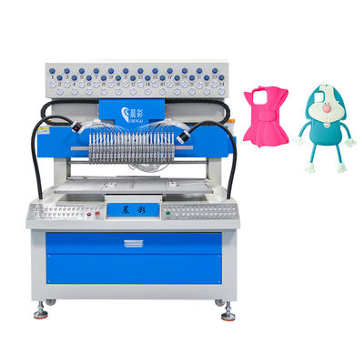 1300*1400*1600mm 24 Farben flüssiger PVC-Schlüsselfangemaschine zur Herstellung von PVC-Geschenken und Telefonhüllen