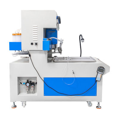 Precision Automatic Liquid PVC Rubber Patch Dripping Machine With 1.6KW Maximum Power