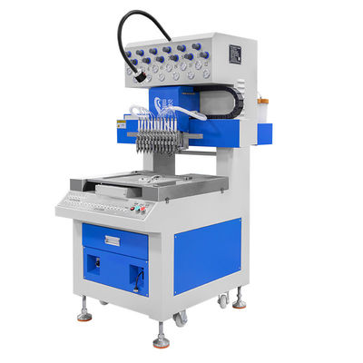 12 Color Automatic Dripping Machine for Soft PVC Label Making in 1230*1000*1580mm