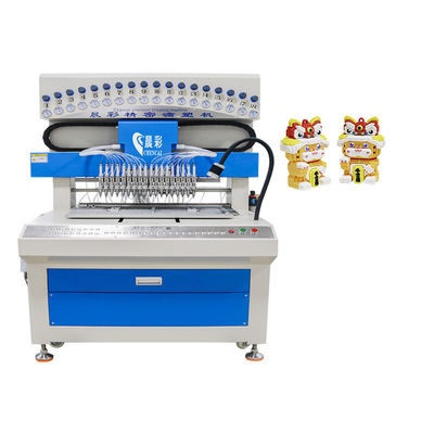 1250*1050*1560mm Slipper Upper Soft PVC Dripping Machine với chức năng tự động