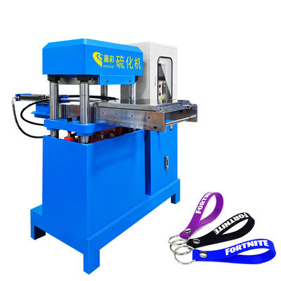70T porte-clés en silicone presse à chauffer machine de vulcanisation pour la fabrication de bracelet
