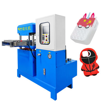 Macchina di vulcanizzazione di copertina per cellulari a cartone animato in silicone da 70T