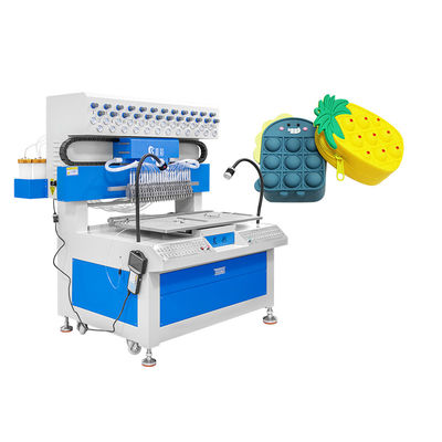 24 couleurs machine automatique de goutte à goutte de sac en silicone pour la fabrication de plaquettes en PVC