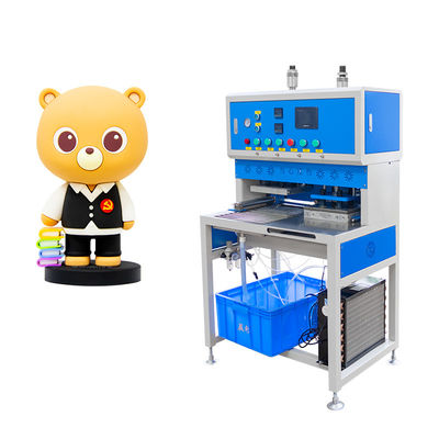 Máy nén nhiệt 3D PVC chính xác Máy đúc nén nóng
