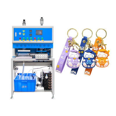 Máy nén nhiệt 3D PVC chính xác Máy đúc nén nóng