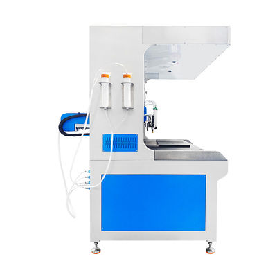 Machine de distribution d'émail visuel à deux stations, 4 couleurs, Machine de moulage goutte à goutte pour matériel Mahjong