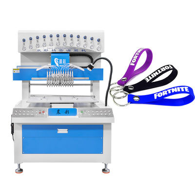 Máy làm miếng dán PVC 12 màu, Máy phân phối sản phẩm silicon, Model Plus