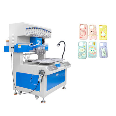 12 สี สไตล์ขนาดใหญ่ เครื่องกระจายซิลิโคน PVC สําหรับการทํากล่องโทรศัพท์