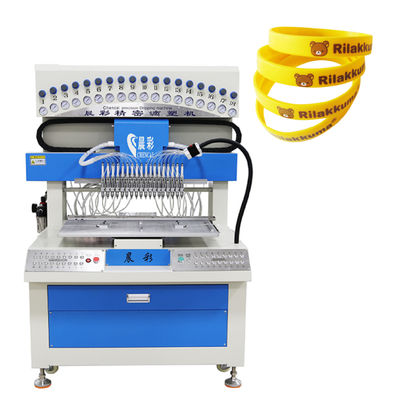 Machine de distribution automatique de patchs en PVC de 18 couleurs, pour Bracelet en Silicone dégoulinant