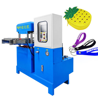 Machine de vulcanisation automatique 50T, pour la fabrication artisanale de porte-clés de dessins animés en Silicone