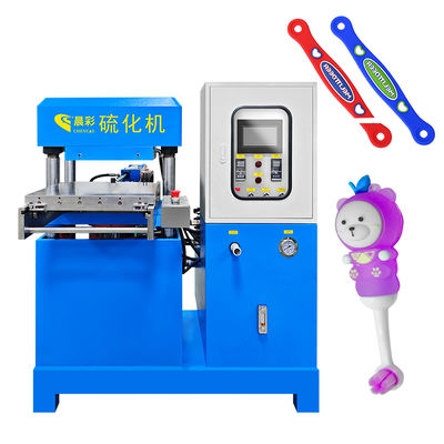 Machine de vulcanisation automatique 50T, pour la fabrication artisanale de porte-clés de dessins animés en Silicone