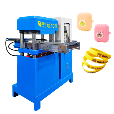 70T Vulcanizing Machine for Silicone Products 400x400mm Heating Plate