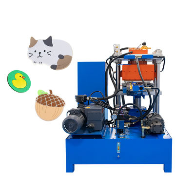 Machine de vulcanisation sous vide en silicone de 50 T pour fabriquer des montagnes de patch 2D 3D