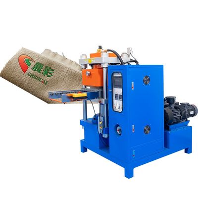 50T machine de moulage par presse à chaud à silicone sous vide pour la fabrication du logo de marque