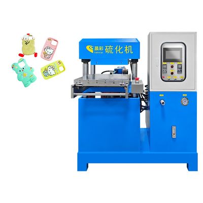 70T machine de vulcanisation de silicone pour la fabrication de porte-monnaie de casque de téléphone