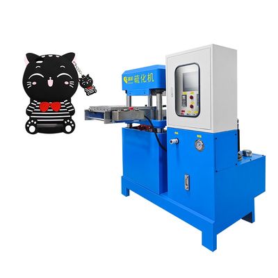 70T Work Pressure Vulcanizing Machine with 400*400mm Heating Plate Size and 200mm Clamping Stroke for Rubber Product Making