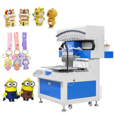 18 Color PVC Dripping Machine with Imported Servo Motor for Easy Operation in Label Making