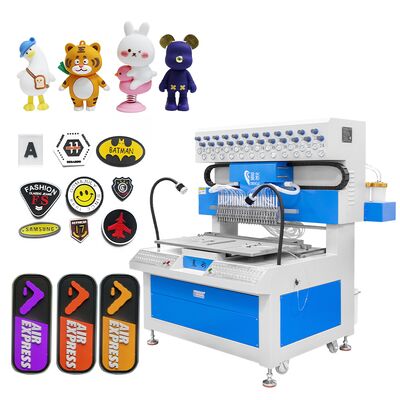 24 Color Automatic Dispensing High Precision PVC Dispensing Machine for Silicone Label Making