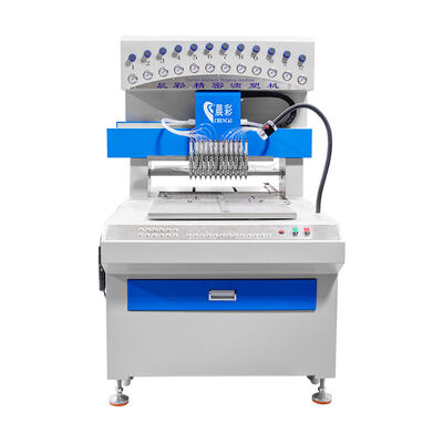 Extended Customized Model 12 Colors Dispensing Machine Slippers Making Machine PVC Silicone Label Machine