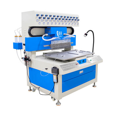 24 Colors Dispensing Label Machinery PVC Keychain Machine PVC Trademark Logo Making Machine