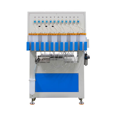 Automatic 12 Colors 2D 3D Silicone PVC Patch Dripping Filling Dispensing Machine for Making Clothing Decoration Trademark Logo