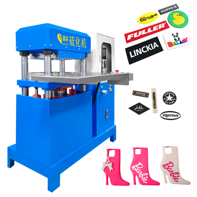 Automatic 70T Silicone Vulcanizing Press Compression Heat Press Pressing Molding Machine for Making Bar Mat Coin Purse