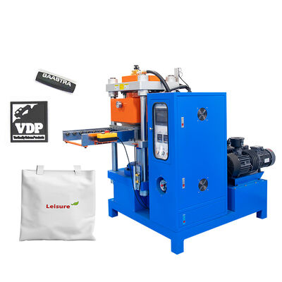 Automatic 50T Silicone Label Vacuum Vulcanizing Heat Press Molding Machine for Making 2D 3D Trademark Logo