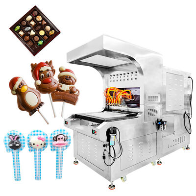 Machine automatique de remplissage de chocolat à huit couleurs en acier inoxydable