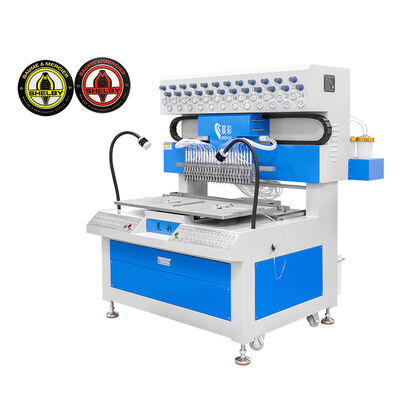 Automatic 24 Colors Silicone Coaster Dripping Machine PVC Label Dispensing Machine